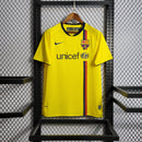 Camisa Barcelona Away 08/09 Retrô - Amarelo