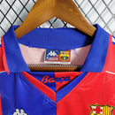 Camisa Barcelona 92/95 Retrô - Azul e Vermelha