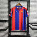 Camisa Barcelona 92/95 Retrô - Azul e Vermelha